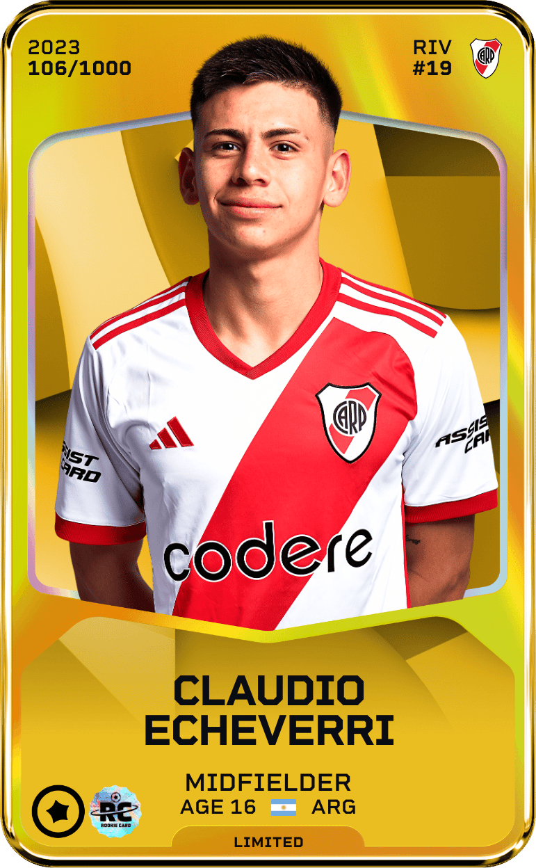 Claudio Echeverri 2023-24 • Limited 106/1000
