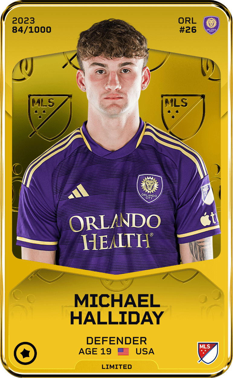 Michael Halliday 2023-24 • Limited 84/1000