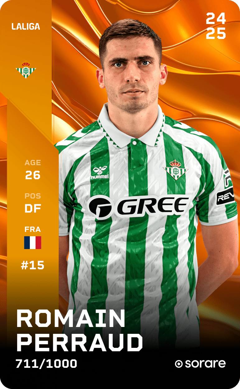 Romain Perraud 2024-25 • Limited 711/1000