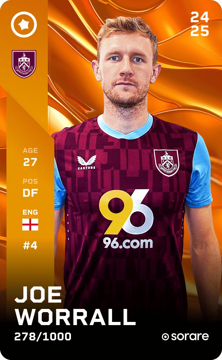 Joseph Worrall 2024-25 • Limited 278/1000