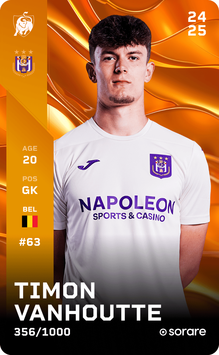 Timon Vanhoutte 2024-25 • Limited 356/1000