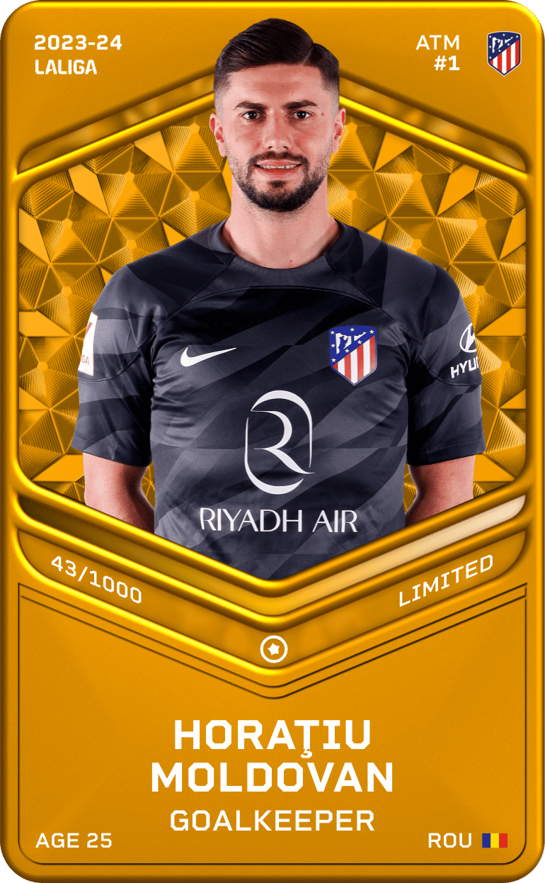 Horaţiu Moldovan 2023-24 • Limited 43/1000
