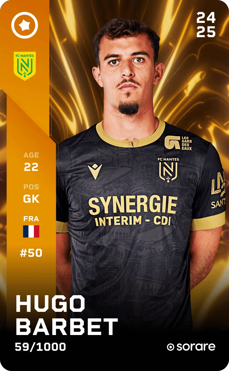 Hugo Barbet 2024-25 • Limited 59/1000