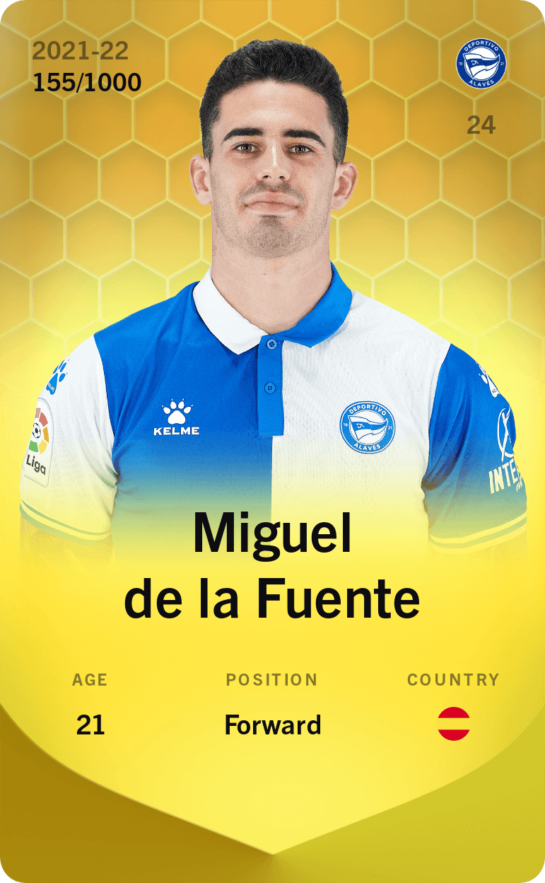 Miguel de la Fuente 2021-22 • Limited 155/1000