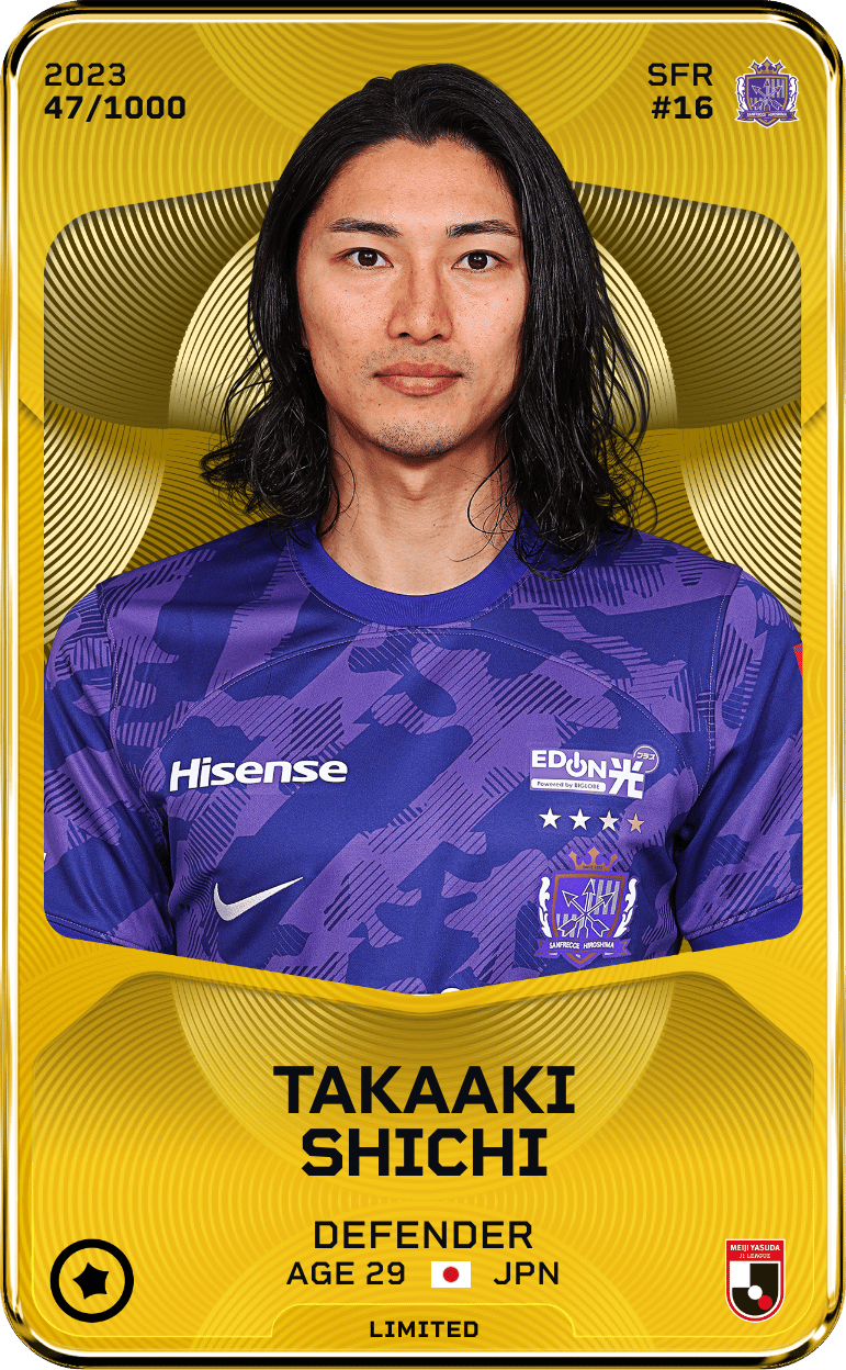 Takaaki Shichi 2023-24 • Limited 47/1000