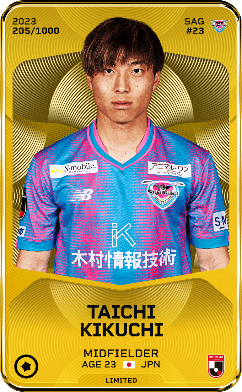 Taichi Kikuchi 2023-24 • Limited 205/1000