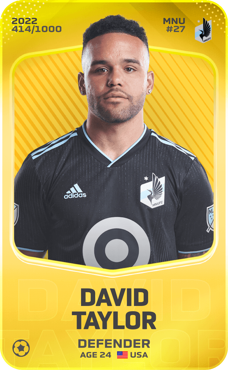 David Taylor 2022-23 • Limited 414/1000