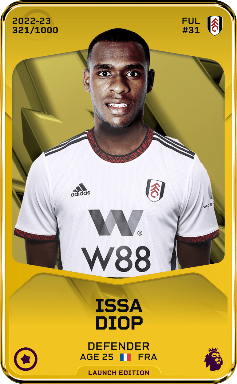 Issa Diop 2022-23 • Limited 321/1000