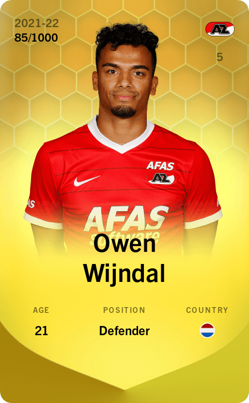 Owen  Wijndal 2021-22 • Limited 85/1000