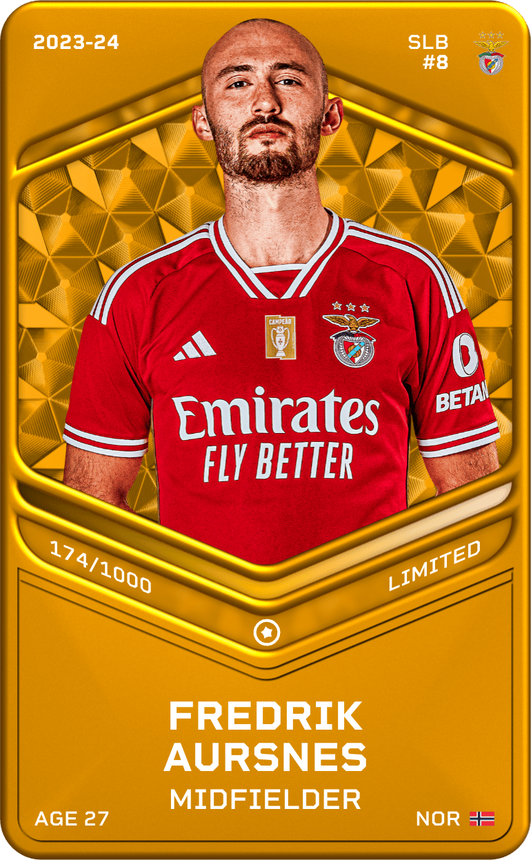Fredrik Aursnes 2023-24 • Limited 174/1000