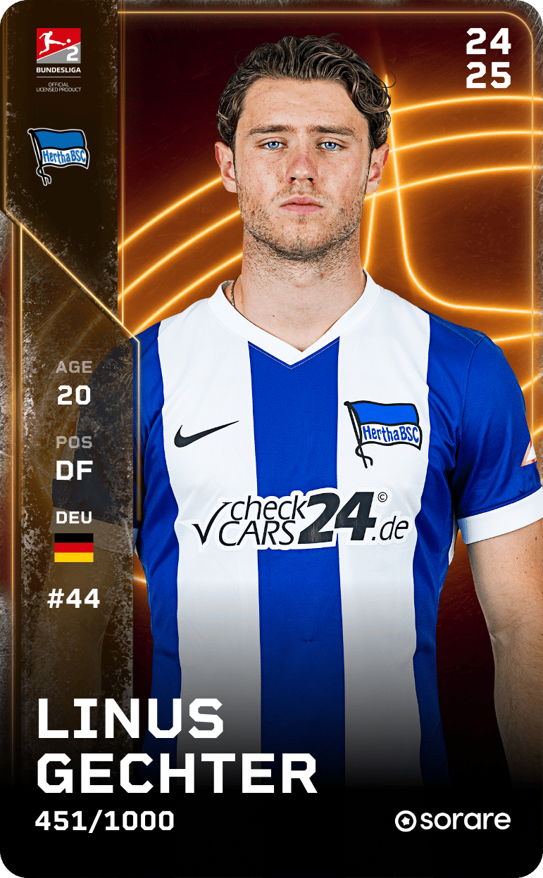 Linus Gechter 2024-25 • Limited 451/1000