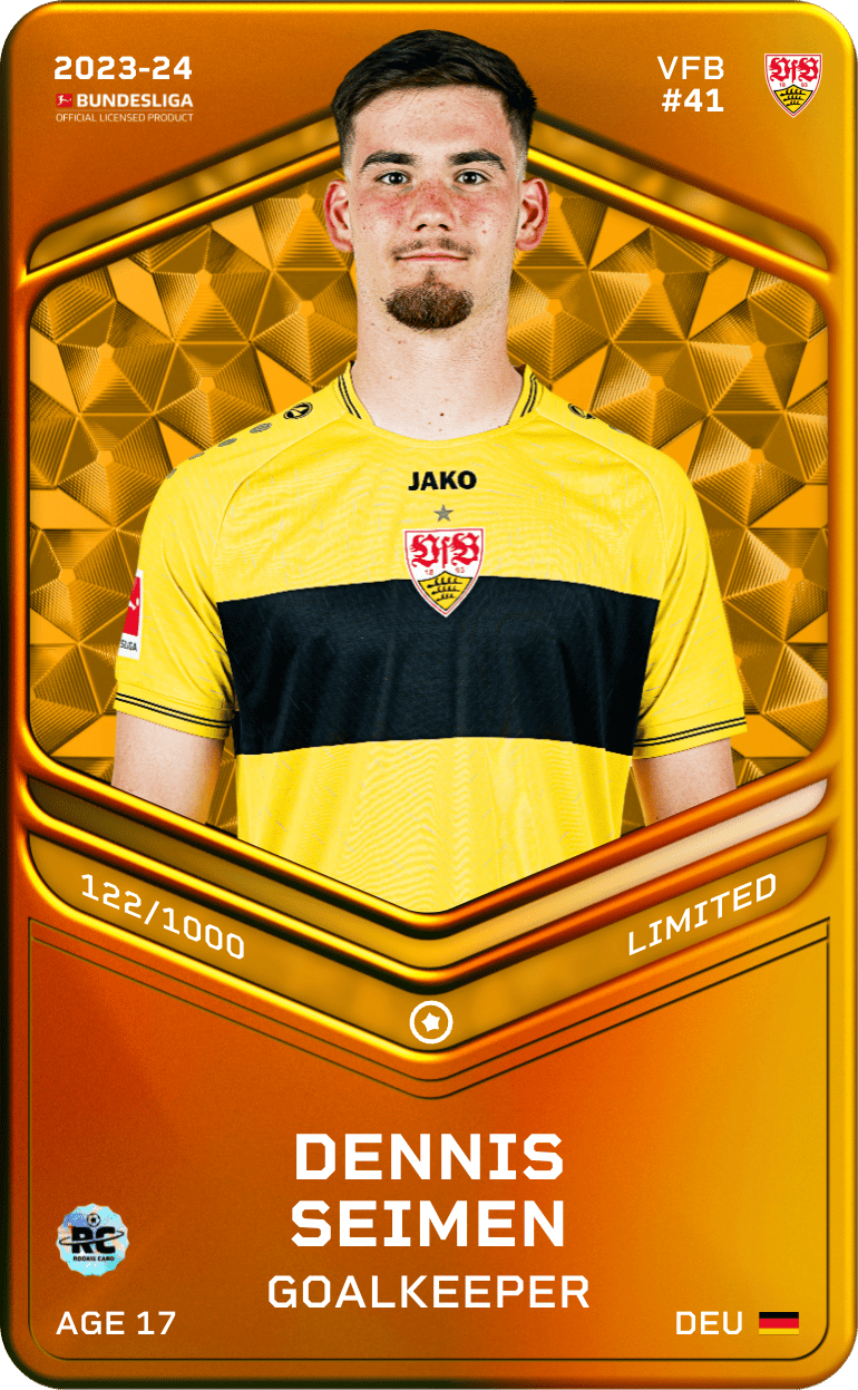 Dennis Seimen 2023-24 • Limited 122/1000