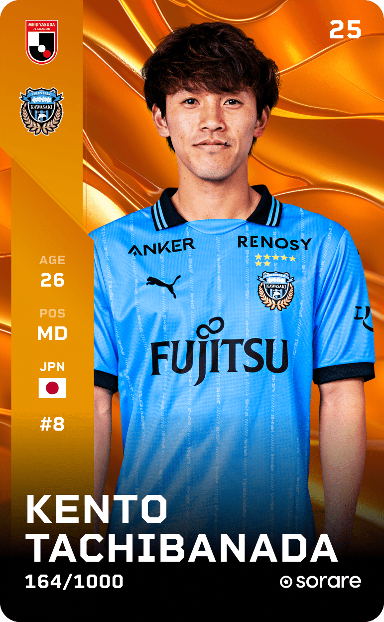 Kento Tachibanada 2025-26 • Limited 164/1000