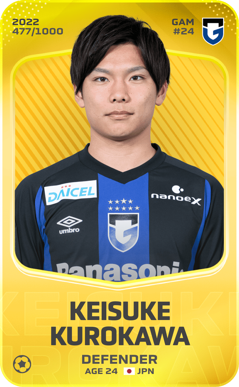 Keisuke Kurokawa 2022-23 • Limited 477/1000