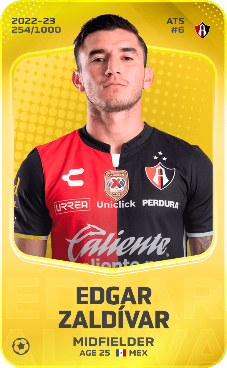 Edgar Zaldívar 2022-23 • Limited 254/1000