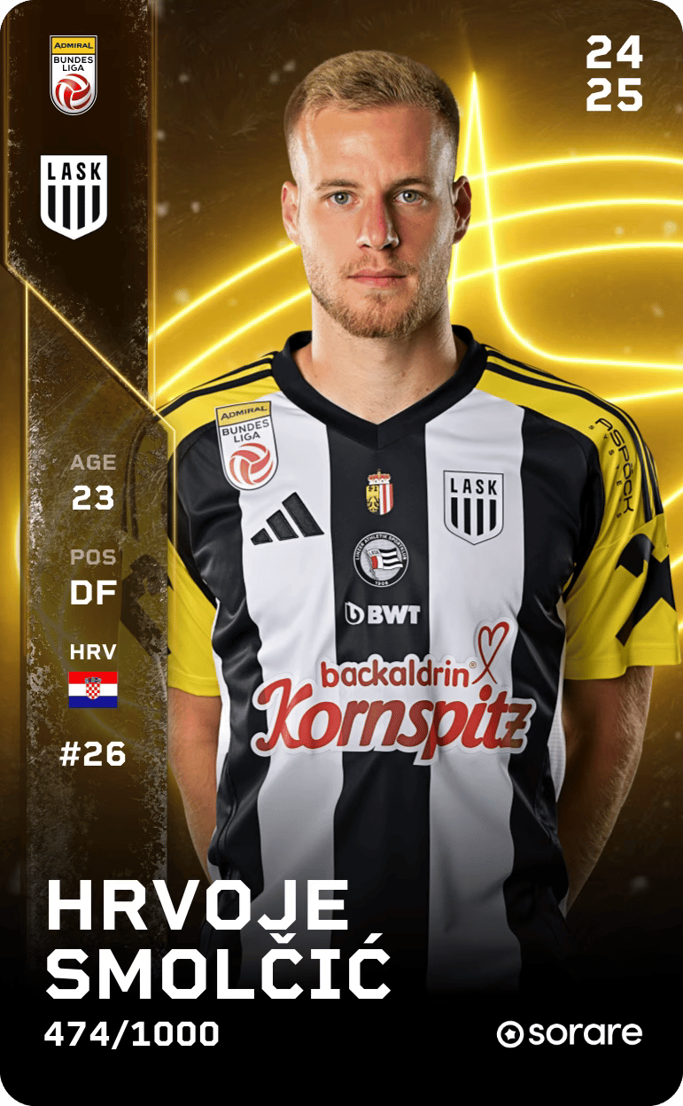 Hrvoje Smolčić 2024-25 • Limited 474/1000
