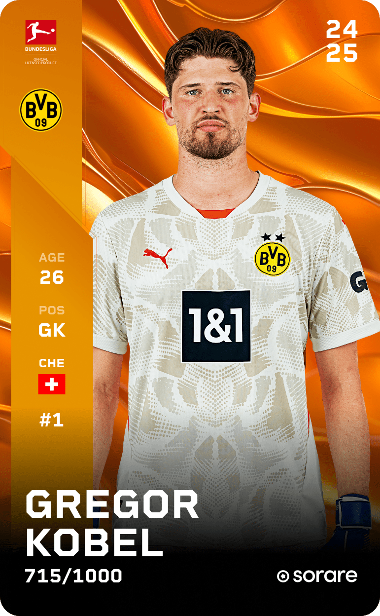 Gregor Kobel 2024-25 • Limited 715/1000