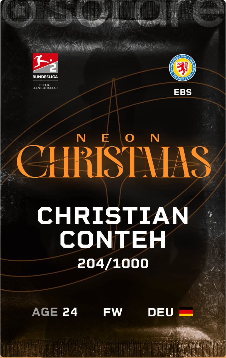 Christian Conteh 2024-25 • Limited 204/1000