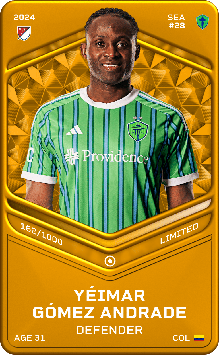 Yéimar Gómez Andrade 2024-25 • Limited 162/1000