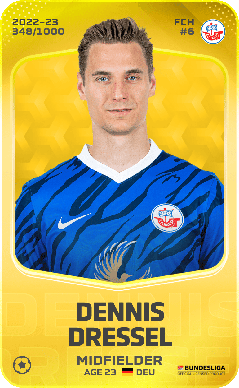 Dennis Dressel 2022-23 • Limited 348/1000