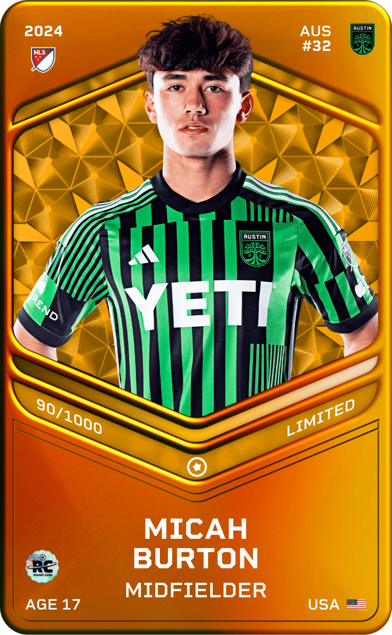 Micah Burton 2024-25 • Limited 90/1000