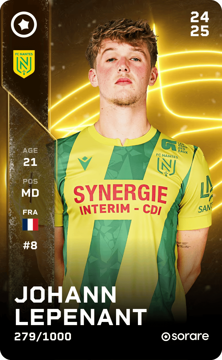 Johann Lepenant 2024-25 • Limited 279/1000