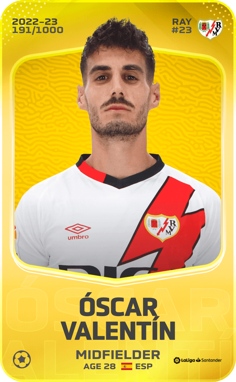 Óscar Valentín 2022-23 • Limited 191/1000