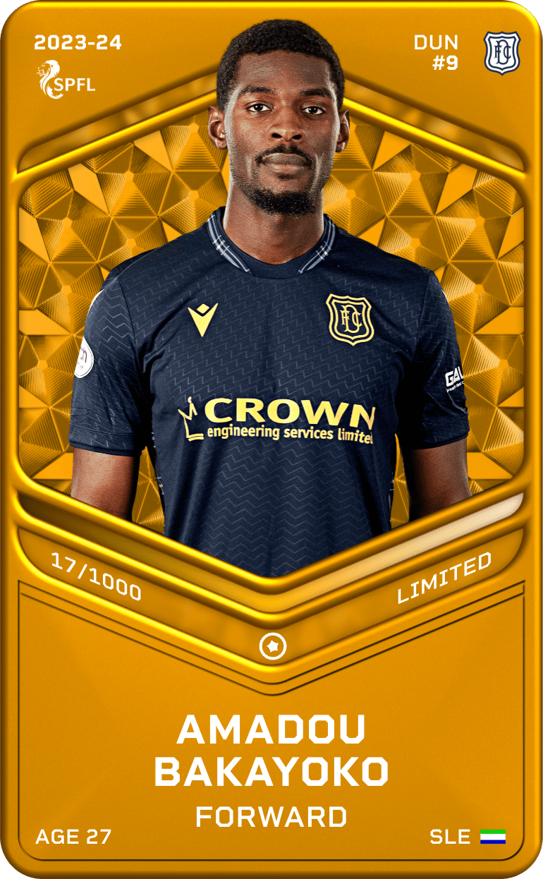 Amadou Bakayoko 2023-24 • Limited 17/1000