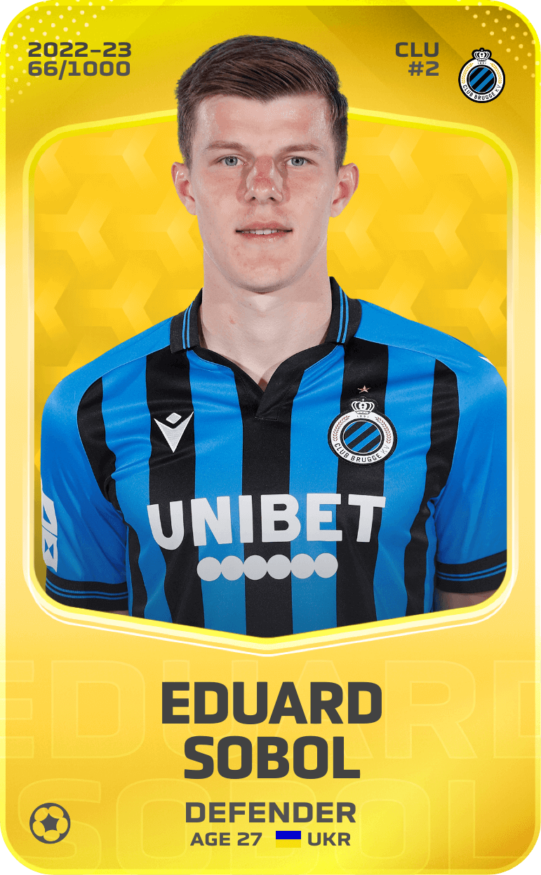 Eduard Sobol 2022-23 • Limited 66/1000
