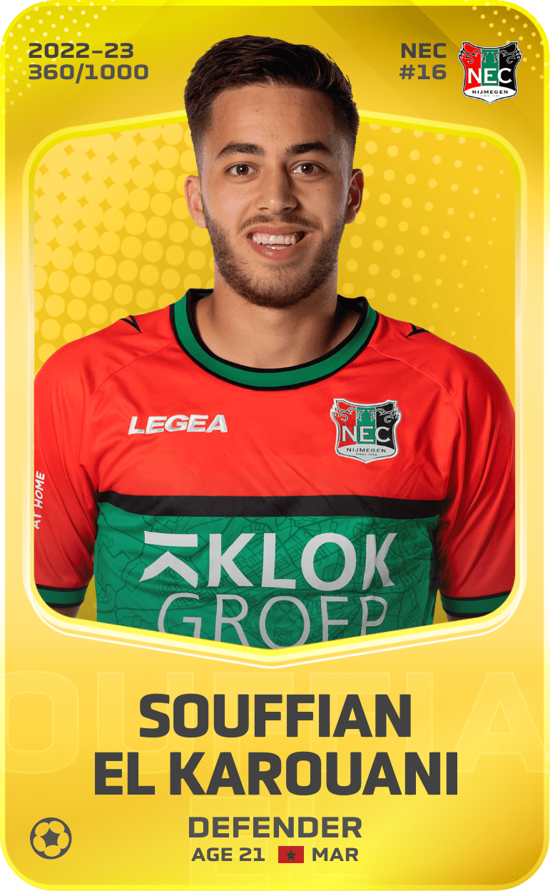 Souffian El Karouani 2022-23 • Limited 360/1000