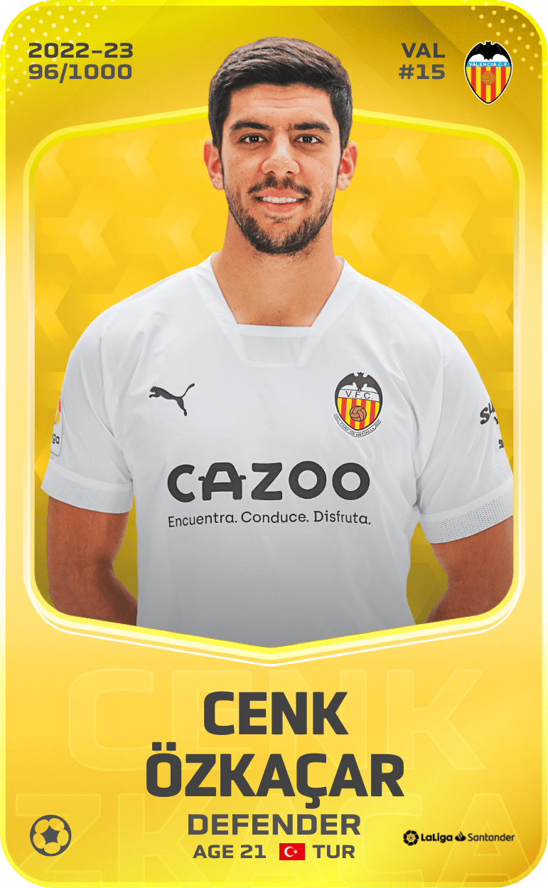 Cenk Özkaçar 2022-23 • Limited 96/1000