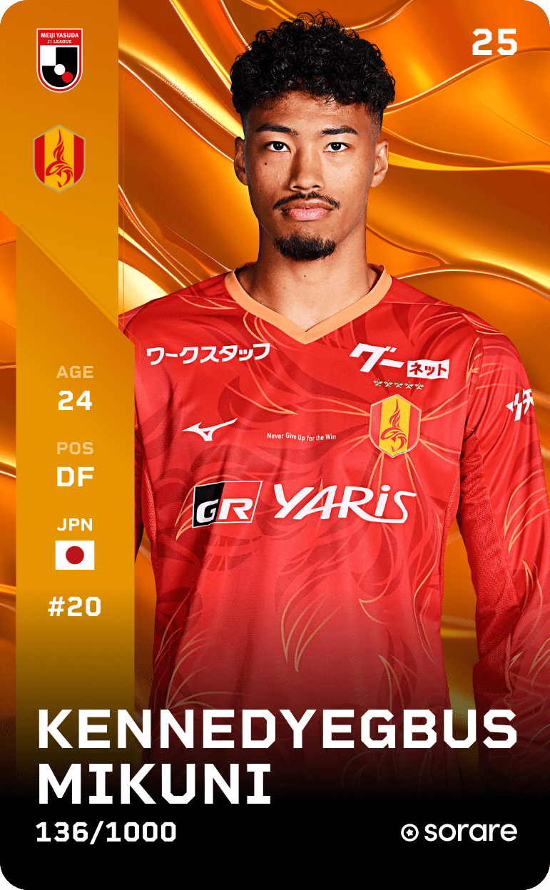 KennedyEgbus Mikuni 2025-26 • Limited 136/1000