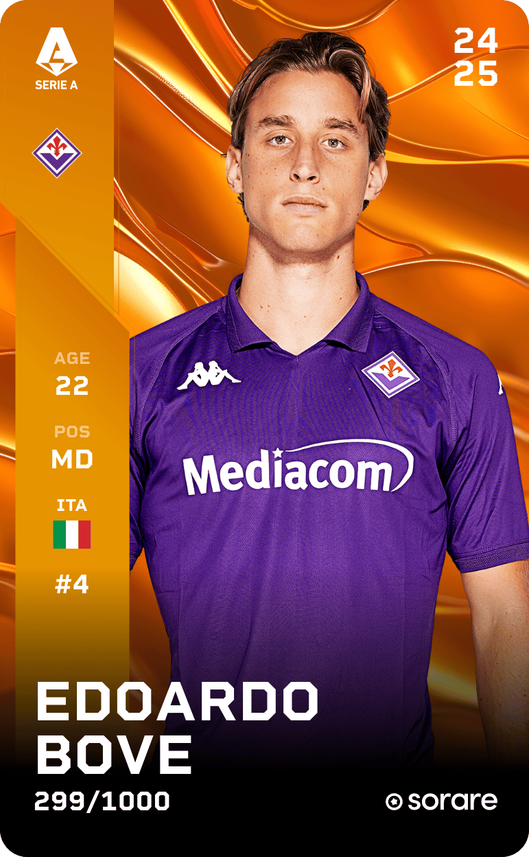 Edoardo Bove 2024-25 • Limited 299/1000