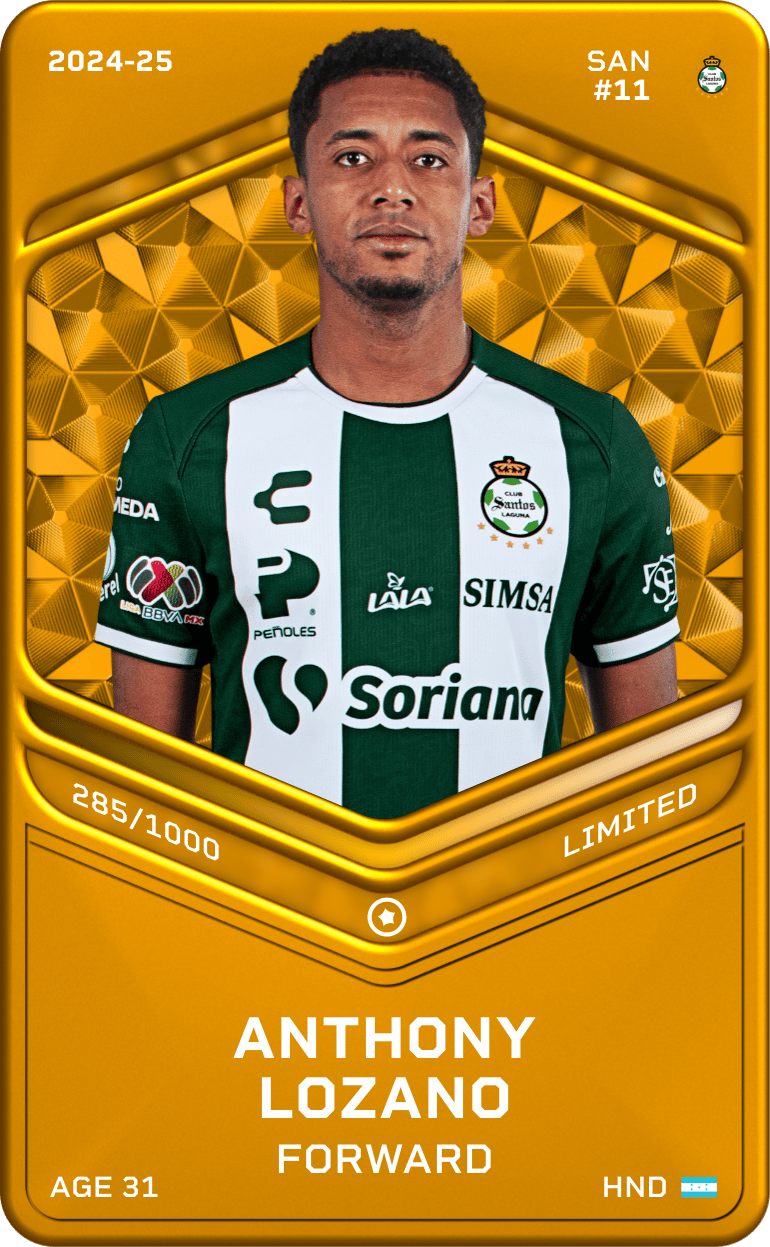 Anthony Lozano 2024-25 • Limited 285/1000