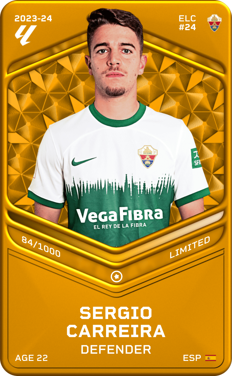 Sergio Carreira 2023-24 • Limited 84/1000