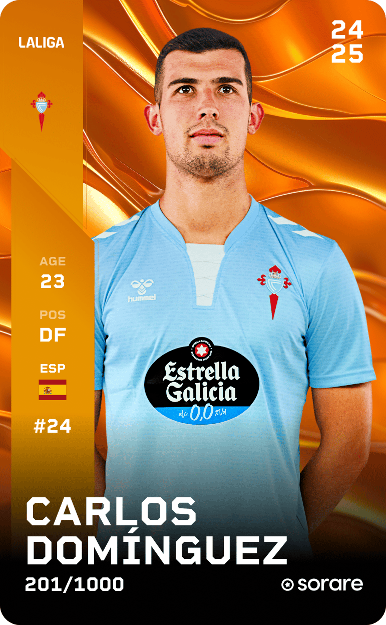 Carlos Domínguez 2024-25 • Limited 201/1000