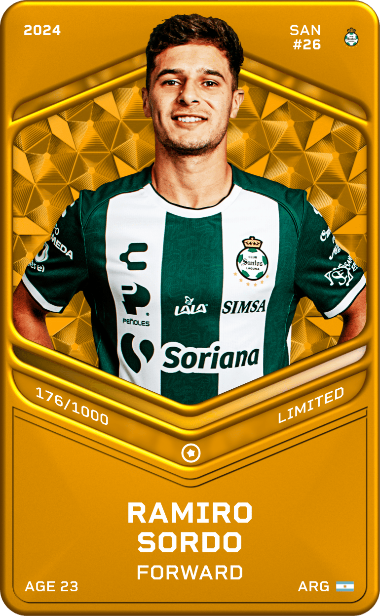 Ramiro Sordo 2024-25 • Limited 176/1000