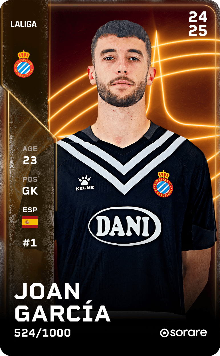 Joan García 2024-25 • Limited 524/1000