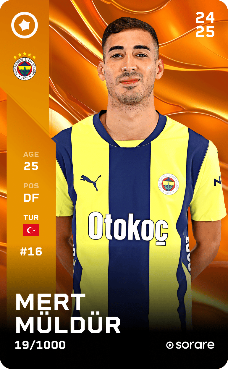 Mert Müldür 2024-25 • Limited 19/1000