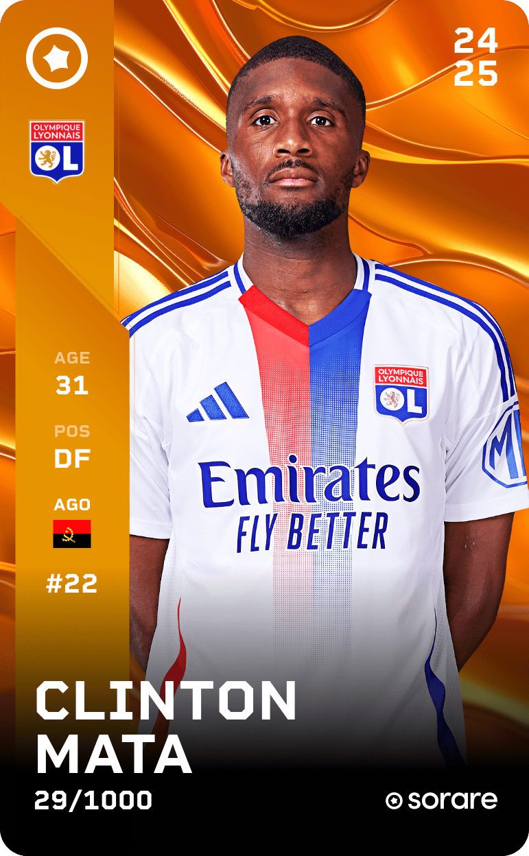 Clinton Mata 2024-25 • Limited 29/1000