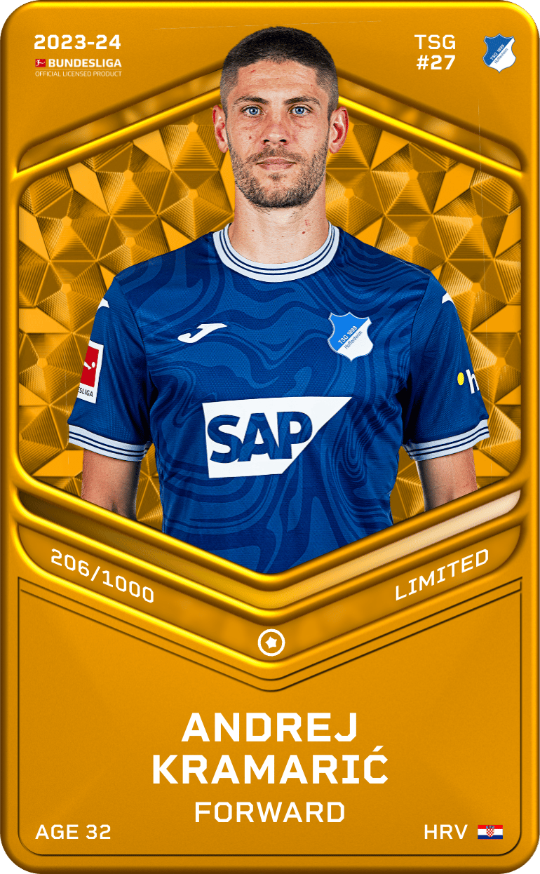 Andrej Kramarić 2023-24 • Limited 206/1000
