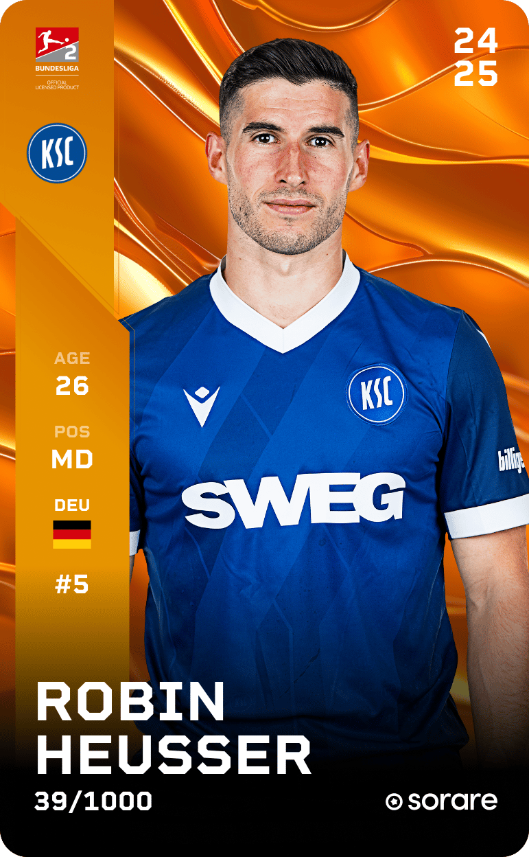Robin Heußer 2024-25 • Limited 39/1000