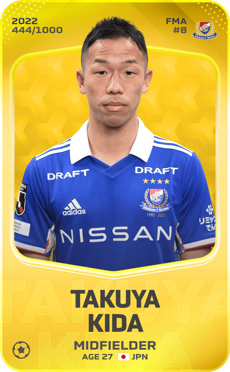 Takuya Kida 2022-23 • Limited 444/1000