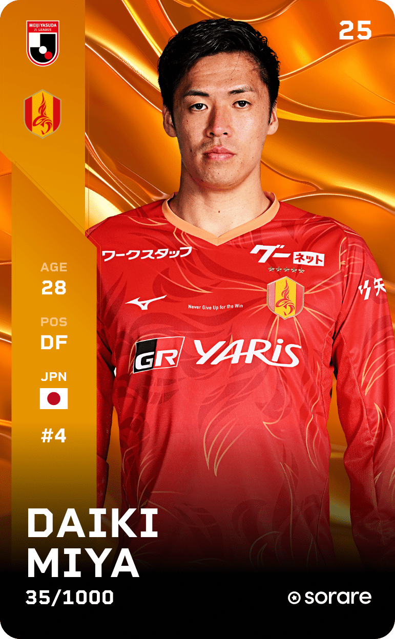 Daiki Miya 2025-26 • Limited 35/1000
