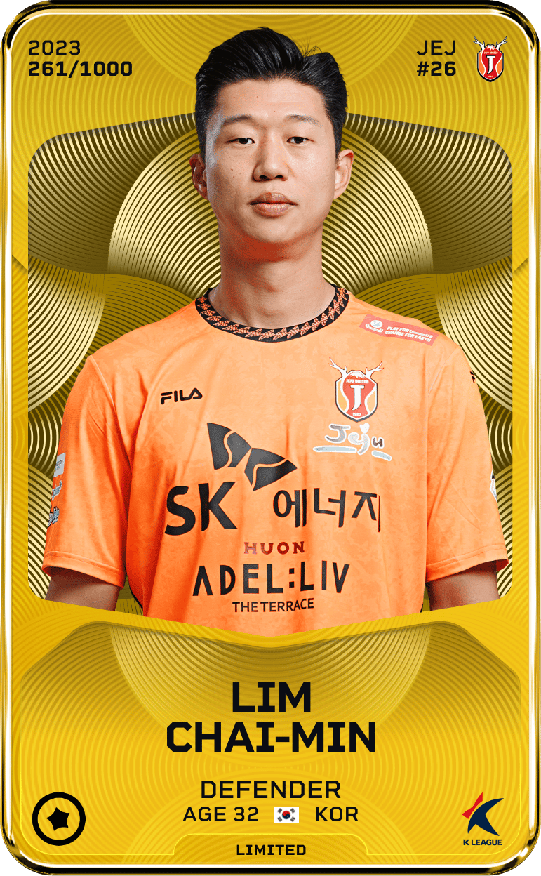 Lim Chai-Min  2023-24 • Limited 261/1000