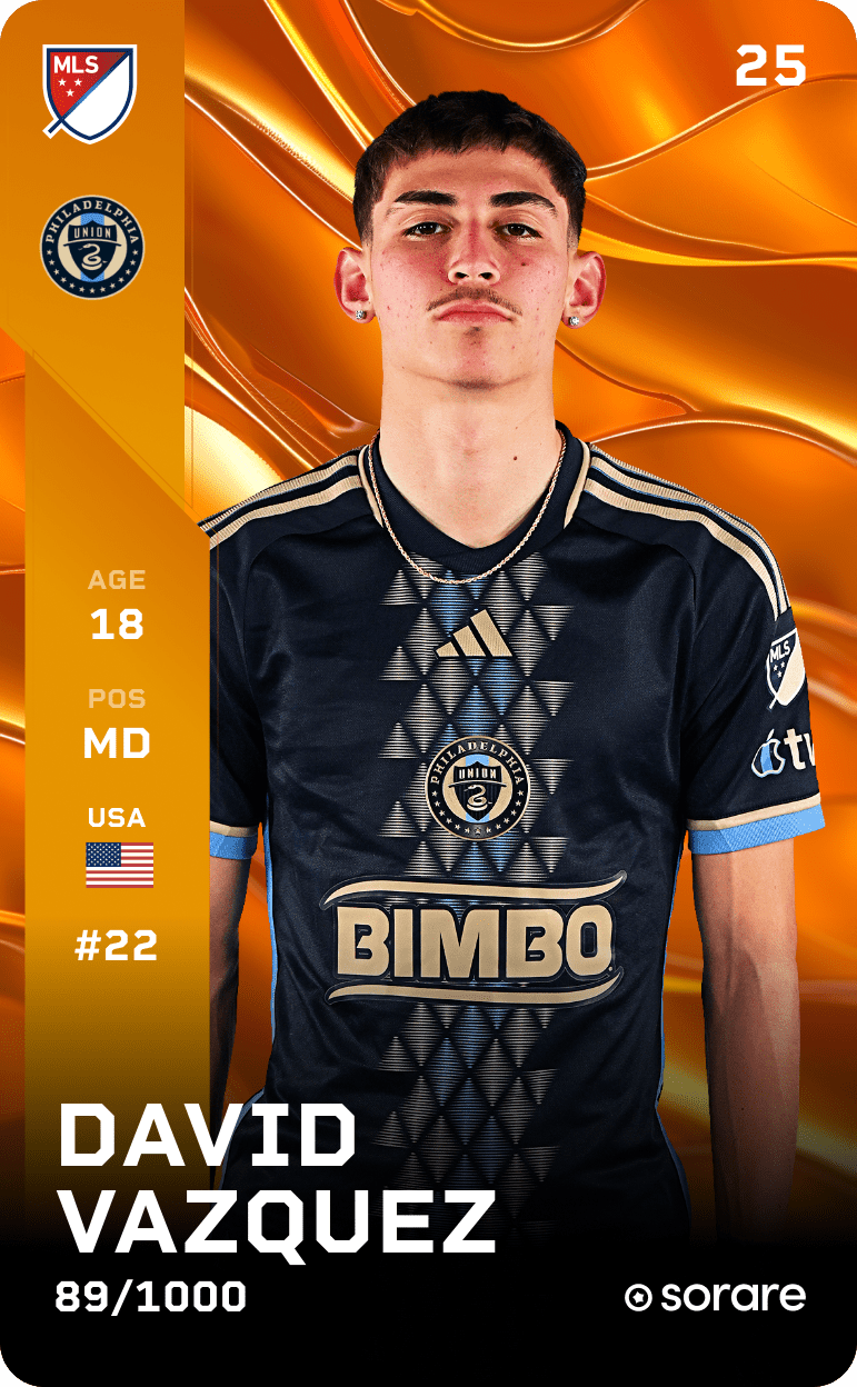 David Vazquez 2025-26 • Limited 89/1000