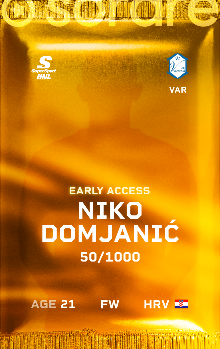 Niko Domjanić 2024-25 • Limited 50/1000