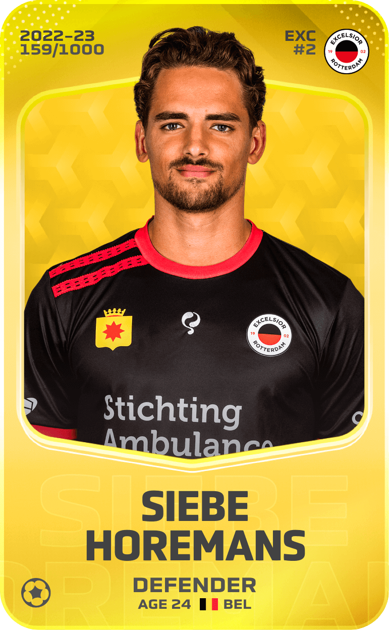 Siebe Horemans 2022-23 • Limited 159/1000