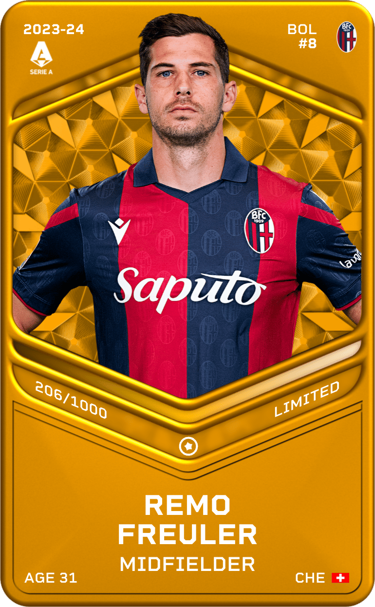 Remo Freuler 2023-24 • Limited 206/1000