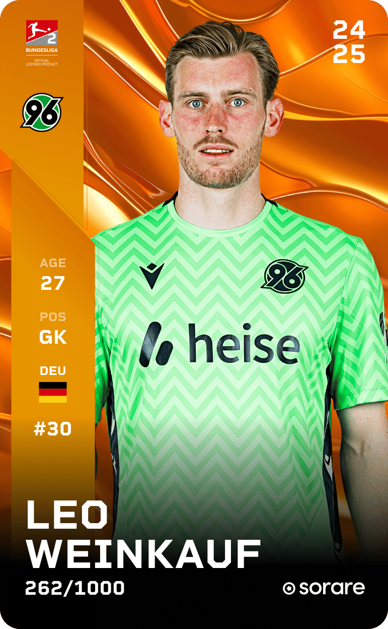Leo Weinkauf 2024-25 • Limited 262/1000